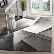 Safavieh Hollywood Nicholas Abstract Area Rug, Gray/Teal, 2'7" x 5'