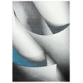 thumbnail image 1 of SAFAVIEH Hollywood Salome Abstract Area Rug, Grey/Blue, 6'7" x 9', 1 of 9