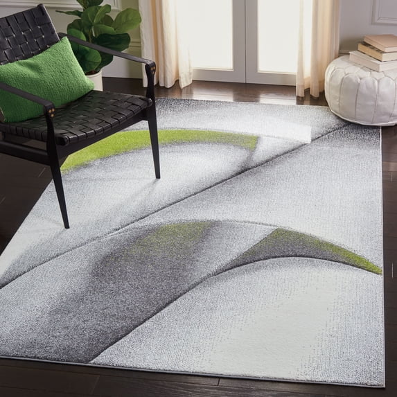 Safavieh Hollywood Salome Abstract Area Rug, Gray/Green, 2'7" x 5'