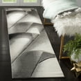 thumbnail image 1 of Safavieh Hollywood Salome Abstract Runner Rug, Gray/Dark Gray, 2'3" x 8', 1 of 9