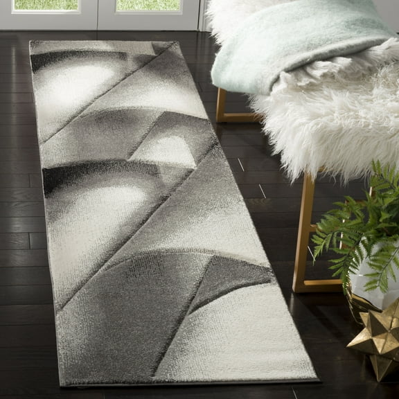 Safavieh Hollywood Salome Abstract Runner Rug, Gray/Dark Gray, 2'3" x 8'