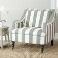 thumbnail image 1 of SAFAVIEH Homer Arm Chair Blue / White, 1 of 7