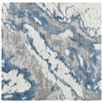 thumbnail image 1 of SAFAVIEH Horizon Konstantinos Abstract Shag Area Rug, Grey/Blue, 10' x 10' Square, 1 of 7