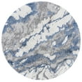 thumbnail image 1 of SAFAVIEH Horizon Konstantinos Abstract Shag Area Rug, Grey/Blue, 3' x 3' Round, 1 of 7