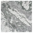 thumbnail image 1 of SAFAVIEH Horizon Konstantinos Abstract Shag Area Rug, Grey/Green, 5' x 5' Square, 1 of 8