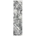 thumbnail image 1 of SAFAVIEH Horizon Konstantinos Abstract Shag Runner Rug, Grey/Ivory, 2' x 8', 1 of 8