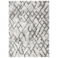 thumbnail image 1 of SAFAVIEH Horizon Milica Abstract Shag Area Rug, Grey/Ivory, 11' x 15', 1 of 9