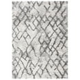 thumbnail image 1 of SAFAVIEH Horizon Milica Abstract Shag Area Rug, Grey/Ivory, 8' x 10', 1 of 9