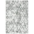 thumbnail image 1 of SAFAVIEH Horizon Milica Abstract Shag Area Rug, Ivory/Green, 9' x 12', 1 of 9