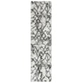thumbnail image 1 of SAFAVIEH Horizon Milica Abstract Shag Runner Rug, Grey/Ivory, 2' x 7', 1 of 7