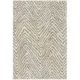thumbnail image 1 of SAFAVIEH Hudson Adam Chevron Shag Area Rug, Ivory/Grey, 6' x 9', 1 of 5