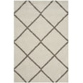 thumbnail image 1 of SAFAVIEH Hudson Amias Geometric Shag Area Rug, Ivory/Beige, 5'1" x 7'6", 1 of 9
