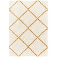 thumbnail image 1 of SAFAVIEH Hudson Amias Plush Geometric Shag Area Rug, Ivory/Gold, 8' x 10', 1 of 8