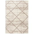 thumbnail image 1 of SAFAVIEH Hudson Amias Plush Geometric Shag Area Rug, Multi Ivory/Beige, 5'1" x 7'6", 1 of 10