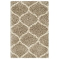 thumbnail image 1 of SAFAVIEH Hudson Arline Geometric Shag Area Rug, Beige/Ivory, 2' x 3', 1 of 11