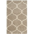 thumbnail image 1 of SAFAVIEH Hudson Arline Geometric Shag Area Rug, Beige/Ivory, 3' x 5', 1 of 11