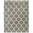 thumbnail image 1 of SAFAVIEH Hudson Arline Geometric Shag Area Rug, Grey/Ivory, 11' x 15', 1 of 11