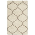 thumbnail image 1 of SAFAVIEH Hudson Arline Geometric Shag Area Rug, Ivory/Beige, 2'3" x 3'9", 1 of 10