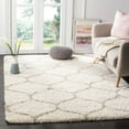 thumbnail image 1 of SAFAVIEH Hudson Arline Geometric Shag Area Rug, Ivory/Beige, 5'1" x 7'6", 1 of 7