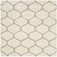 thumbnail image 1 of SAFAVIEH Hudson Arline Geometric Shag Area Rug, Ivory/Beige, 5' x 5' Square, 1 of 10