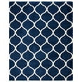 thumbnail image 1 of SAFAVIEH Hudson Arline Geometric Shag Area Rug, Navy/Ivory, 9' x 12', 1 of 10