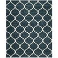 thumbnail image 1 of SAFAVIEH Hudson Arline Geometric Shag Area Rug, Slate Blue/Ivory, 9' x 12', 1 of 7