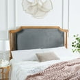 thumbnail image 1 of SAFAVIEH Hudson Headboard Beige / Rustic Oak Queen, 1 of 7