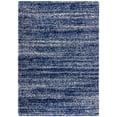 thumbnail image 1 of SAFAVIEH Hudson Jaden Striped Shag Area Rug, Navy/Ivory, 2'3" x 3'9", 1 of 10
