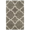 thumbnail image 1 of SAFAVIEH Hudson Jaye Geometric Shag Area Rug, Grey/Ivory, 2'3" x 3'9", 1 of 7