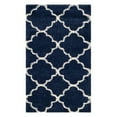 thumbnail image 1 of SAFAVIEH Hudson Jaye Geometric Shag Area Rug, Navy/Ivory, 6' x 9', 1 of 10