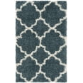 thumbnail image 1 of SAFAVIEH Hudson Jaye Geometric Shag Area Rug, Slate Blue/Ivory, 2' x 3', 1 of 7