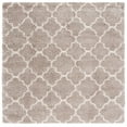 thumbnail image 1 of SAFAVIEH Hudson Jaye Plush Geometric Shag Area Rug, Beige/Ivory, 7' x 7' Square, 1 of 9