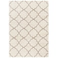 thumbnail image 1 of SAFAVIEH Hudson Jaye Plush Geometric Shag Area Rug, Ivory/Beige, 8' x 10', 1 of 8