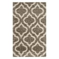 thumbnail image 1 of SAFAVIEH Hudson Louise Geometric Shag Area Rug, Grey/Ivory, 9' x 12', 1 of 11