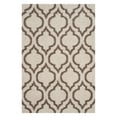 thumbnail image 1 of SAFAVIEH Hudson Louise Geometric Shag Runner Rug, Ivory/Beige, 2'3" x 8', 1 of 11