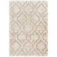 thumbnail image 1 of SAFAVIEH Hudson Louise Plush Geometric Shag Area Rug, Multi Ivory/Beige, 3' x 5', 1 of 10