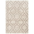 thumbnail image 1 of SAFAVIEH Hudson Louise Plush Geometric Shag Area Rug, Multi Ivory/Beige, 5'1" x 7'6", 1 of 8