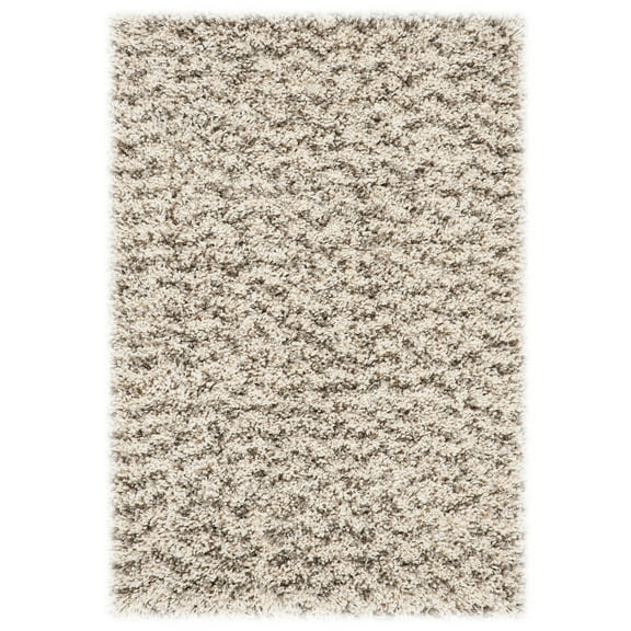 SAFAVIEH Hudson Merrilyn Chevron Shag Area Rug, Ivory/Grey, 2' x 3'