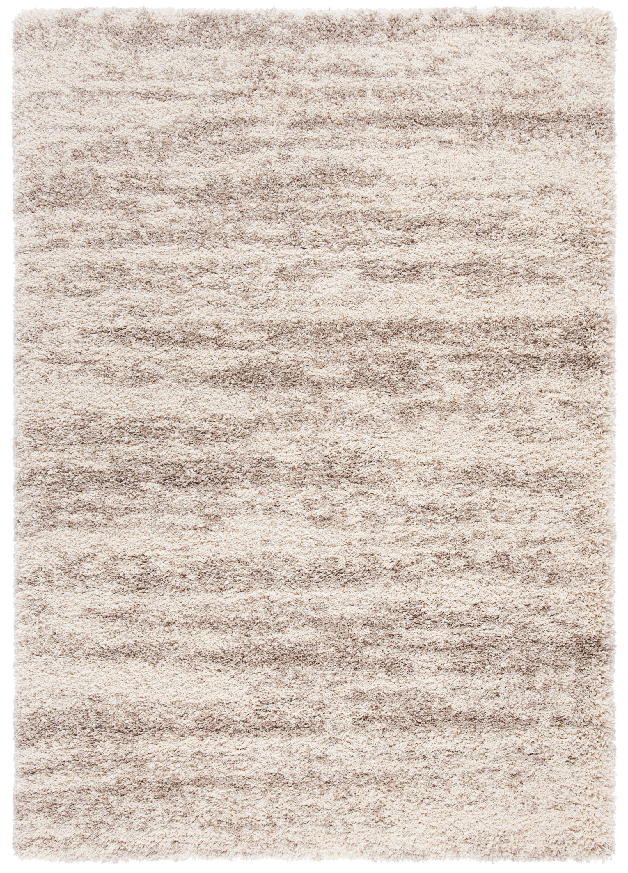 Hudson Shag SGH206 Power Loomed Area Rug - Ivory/Beige - 5'3"x7'6" - Safavieh.