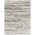 thumbnail image 1 of SAFAVIEH Hudson Jack Abstract Shag Area Rug, Ivory/Grey, 8' x 10', 1 of 12