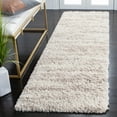 thumbnail image 1 of SAFAVIEH Hudson Jack Abstract Shag Runner Rug, Ivory/Beige, 2'3" x 14', 1 of 11