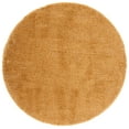 thumbnail image 1 of SAFAVIEH Hudson Shag Jackie Solid Area Rug, Gold, 4' x 4' Round, 1 of 8