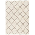 thumbnail image 1 of SAFAVIEH Hudson Shag Jackson Trellis Area Rug, Ivory/Beige, 4' x 6', 1 of 8