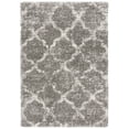 thumbnail image 1 of SAFAVIEH Hudson Shag Jacqueline Quatrefoil Area Rug, Grey/Ivory, 9' x 12', 1 of 7