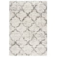 thumbnail image 1 of SAFAVIEH Hudson Shag Jacqueline Quatrefoil Area Rug, Ivory/Grey, 8' x 10', 1 of 9