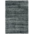 thumbnail image 1 of SAFAVIEH Hudson Shag Jaden Striped Area Rug, Dark Grey/Ivory, 4' x 6', 1 of 7