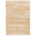 thumbnail image 1 of SAFAVIEH Hudson Shag Jaden Striped Area Rug, Ivory/Gold, 4' x 6', 1 of 8
