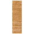 thumbnail image 1 of SAFAVIEH Hudson Shag Jaden Striped Runner Rug, Gold/Ivory, 2'3" x 8', 1 of 8