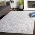 thumbnail image 1 of Safavieh Hunter Iacopo Abstract Polyester Area Rug, Ivory Gray/Dark Gray/Beige, 5'3" x 7'6", 1 of 10