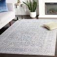 thumbnail image 1 of Safavieh Hunter Kelsey Abstract Polyester Area Rug, Ivory/Dark Gray/Sage, 5'3" x 7'6", 1 of 10